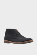 clarks atticus limit black nubuck