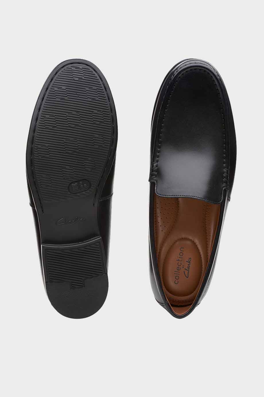 spiridoula metheniti shoes xalkida p claude plain black leather clarks 7
