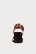 spiridoula metheniti shoes xalkida p landra 70 strap dark tan leather clarks 6