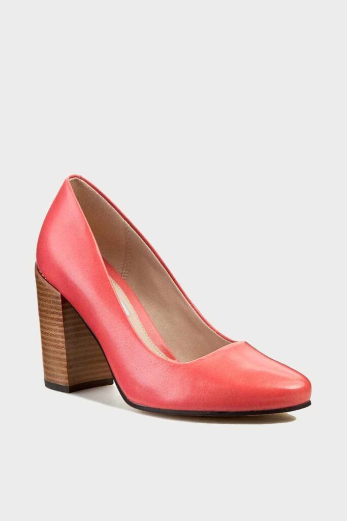 spiridoula metheniti shoes xalkida p Crumble Cream clarks coral leather 1