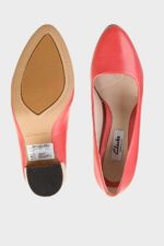spiridoula metheniti shoes xalkida p Crumble Cream clarks coral leather 3 1