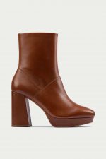 spiridoula metheniti shoes xalkida p sheer 100 ankle tan leather clarks