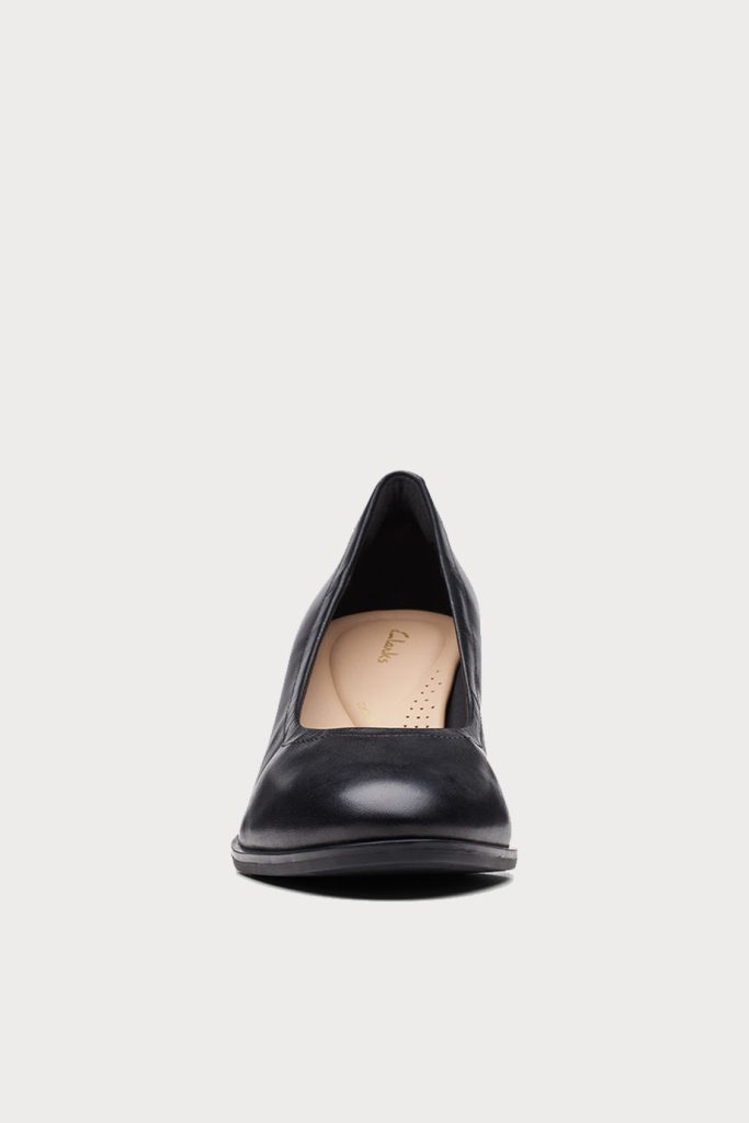 spiridoula metheniti shoes xalkida freva 55 court black leather clarks 3 p