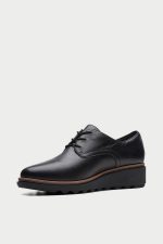 spiridoula metheniti shoes xalkida sharon rae black leather clarks 4 p