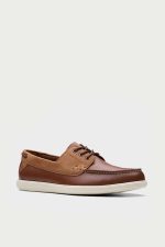 spiridoula metheniti shoes xalkida p clarks bratton boat dark tan leather 1