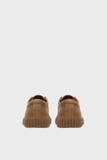 clarks torhill lo dark tan leather 5