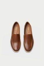 spiridoula metheniti shoes xalkida p clarks bratton loafer tan leather 4