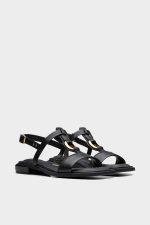 spiridoula metheniti shoes xalkida p clarks ariany sling black leather 5