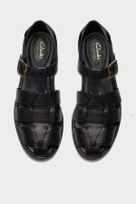 spiridoula metheniti shoes xalkida p clarks hana sun black leather 7