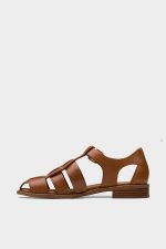 spiridoula metheniti shoes xalkida p clarks hana sun tan leather 3