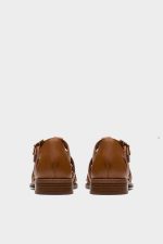 spiridoula metheniti shoes xalkida p clarks hana sun tan leather 6