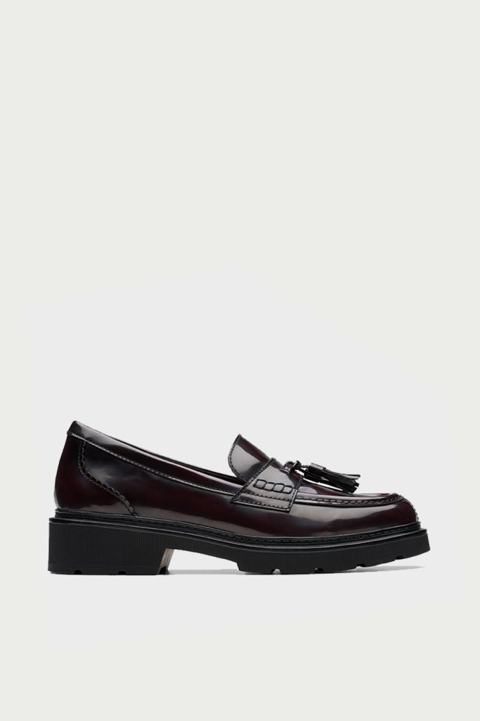 spiridoula metheniti shoes xalkida p clarks lauryl tassel burgundy patent