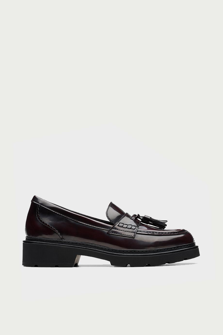 spiridoula metheniti shoes xalkida p clarks lauryl tassel burgundy patent