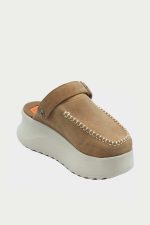 spiridoula metheniti shoes xalkida p heydude delray clog 44259 tan suede 1