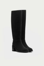 spiridoula metheniti shoes xalkida p clarks chamberly hi black suede 3