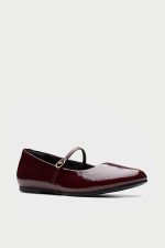 spiridoula metheniti shoes xalkida p clarks livia sky burgundy patent 1