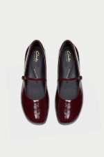 spiridoula metheniti shoes xalkida p clarks livia sky burgundy patent 4