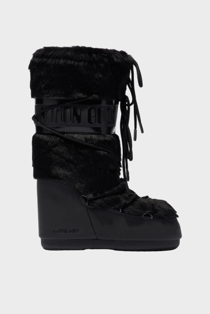 1408900 N001 Black moonboot icon faux fur 1