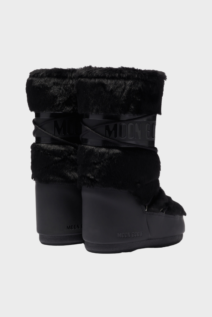 1408900 N001 Black moonboot icon faux fur 3