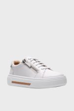 clarks hollyrose zip white new 3