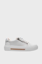 clarks hollyrose zip white new