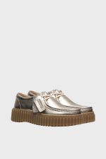 clarks torhill bee gold leather 3