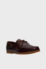 clarks charmouth lace brown leather 1