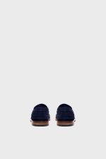 clarks craftjames lt navy suede 5