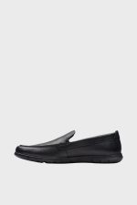 clarks flexway step black leather 2