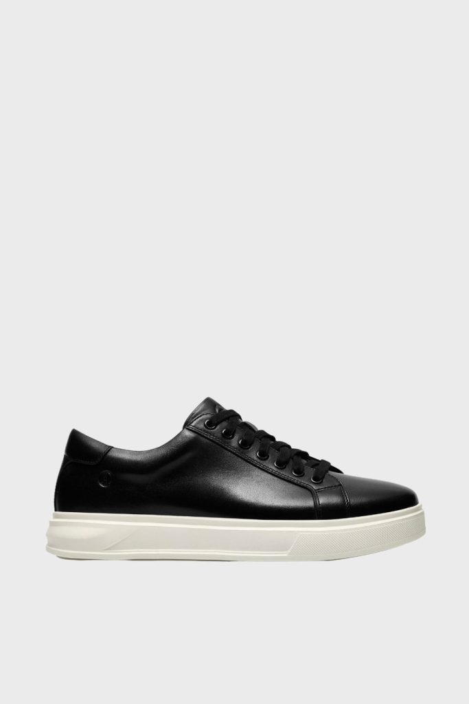 clarks goswell tie black leather