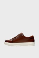 clarks goswell tie tan leather 2
