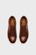 clarks goswell tie tan leather 3