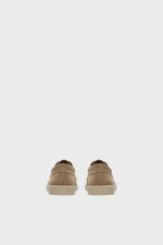 clarks lockford boat dark sand suede 5