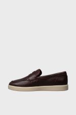 clarks lockford easy brown leather 1