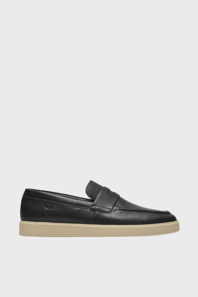 clarks lockford easy navy leather
