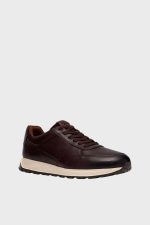 clarks radwell tie brown leather 1