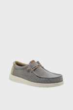 hey dude 40003 flannel grey 2