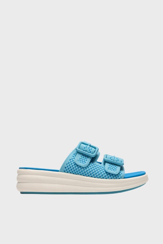 clarks drift faye bright blue