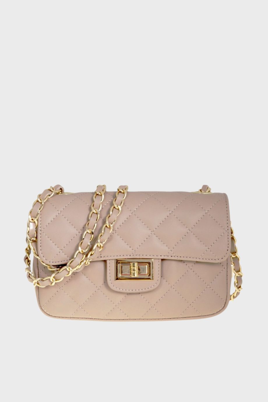 LEATHER BAG 19V69 10130- Nude