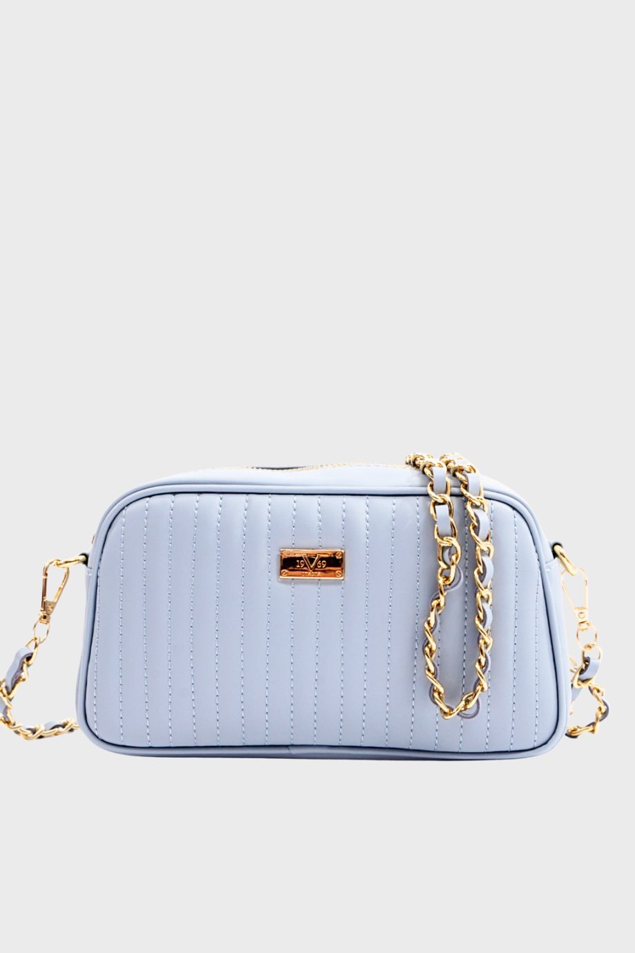 Leather Bag 19V69 10183- Sky Blue