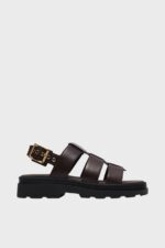 clarks orinoco 3 strap dark brown