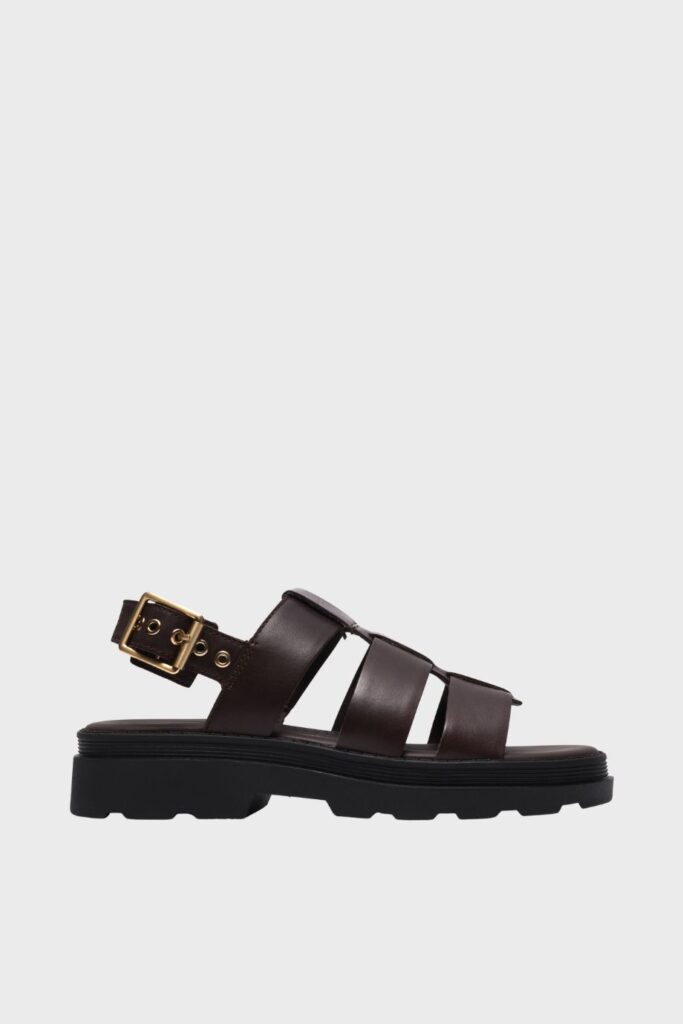 clarks orinoco 3 strap dark brown