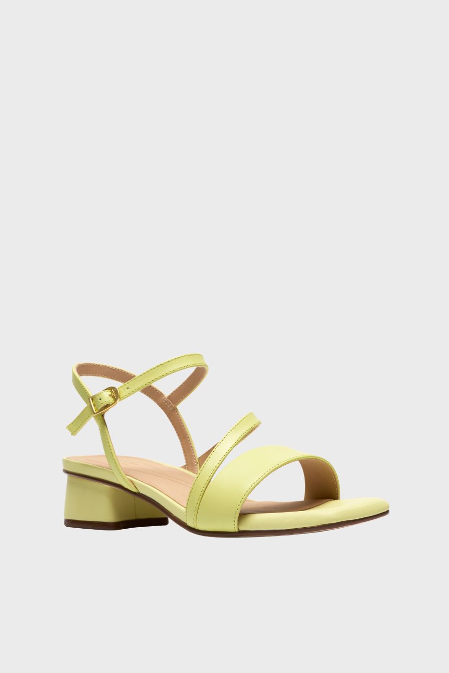 clarks serina 35 strap lime 1