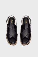 clarks tessiah cross black leather 4