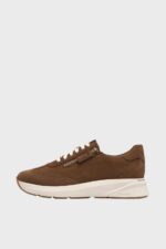 clarks code r run tan suede 1