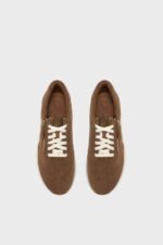 clarks code r run tan suede 3