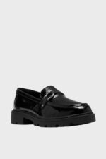 clarks code l step black pat 1