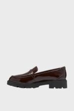 clarks code l step dark brown pat 2