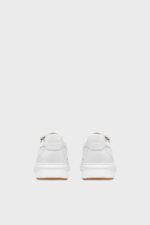 clarks code r run white leather 4