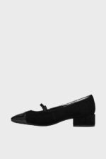 clarks crista strap black combi 1